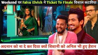 Weekend Ka Vaar Anil Kapoor On Elvish Yadav Mr Faisu Gave Ticket To Finale Shivani Bigg Boss Ott 3