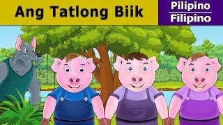 Ang Tatlong Biik  Three Little Pigs in Filipino  Mga Kwentong Pambata  @FilipinoFairyTales