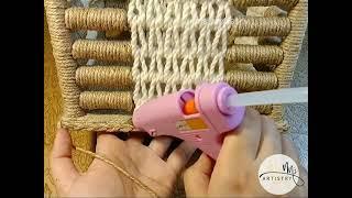 diy jute craft ideas 2024  how to make basket at home  DIY jute basket  jute basket making  diy