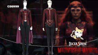 Details ▎Doctor Strange in the Multiverse of Madness Scarlet Witch Cosplay Costume