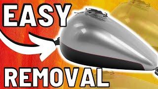 How To Quickly Remove The Gas Tank On A Harley Davidson Touring Model