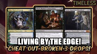 Playing All the Broken 3 Drops BMC Ramping With Sultai Ripper  Timeless BO3 Ranked  MTG Arena