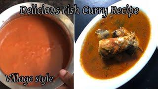 Easiest Fish Curry Recipe  Village Style Fish Curry  South Indian Fish Curry