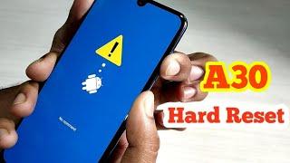 Samsung galaxy A30 Hard Reset & Unlock Pattern 100% Working