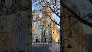 York Minster in the morning sun #shorts #travel #travelvlog