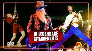 10 legendäre Gitarrenriffs