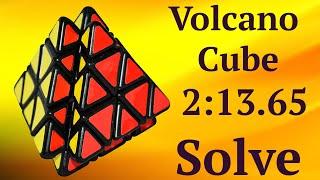 Куб Вулкан сборка на скорость  Volcano Cube Solve 213.65