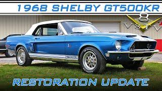 1968 Shelby GT500KR Convertible Restoration at V8 Speed and Resto Shop V8TV