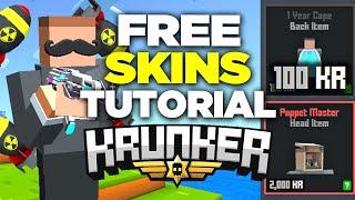 Krunker - FREE and Cheap Skins EASY Black Market