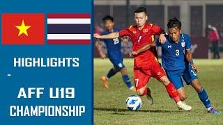 Thailand U19 vs Vietnam U19 Highlights  AFF U19 CHAMPIONSHIP 2022  7.15.2022