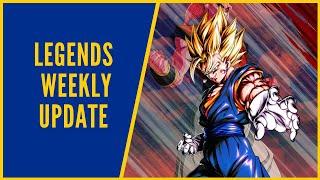 LEGENDS WEEKLY UPDATE  UPDATE 2.9.0  YELLOW SUPER VEGITO RETURNS  Dragon Ball Legends