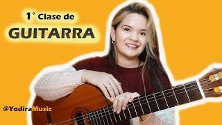 Como tocar guitarra desde cero #1 Primera clase de guitarra