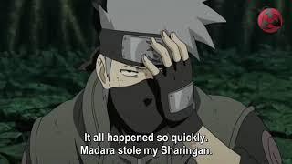 Madara Takes Kakashis Eye