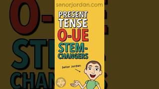 Spanish Bite - O-UE Stem-Changing verbs Present Tense