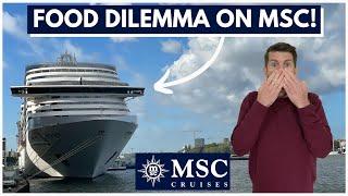 We are left SPEECHLESS and our FOOD DILEMMA on MSC PREZIOSA - DAY 2 VLOG