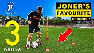 3 PASSING DRILLS USING A TRIANGLE  JONERS FAVOURITE DRILLS EP 1