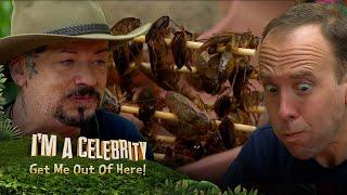 Matt & Boy George face  La Cucaracha Cafe eating trial  Im A Celebrity... Get Me Out Of Here