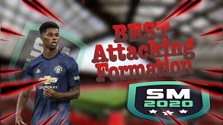 BEST ATTACKING TACTICS  MOST SHOTS ON TARGET  SOCCER MANAGER 20