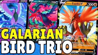 Are the Galarian Legendary Birds REALLY a strong deck? Fusion Strike Deck Profile PTCGO