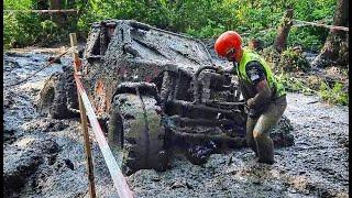 Второй #OFFROAD после первых падений МОРДА и СЛЕПОЙ в болоте Ukraine Forest Challenge 2024 Kyiv