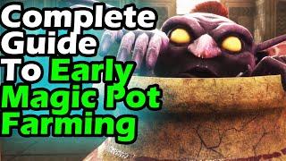 Crisis Core Final Fantasy 7 Reunion Complete Guide To Optimal Magic Pot Farming Early