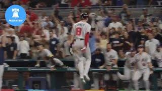 The BEST angle of Trea Turner’s go-ahead GRAND SLAM for Team USA