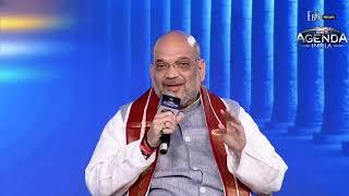 Amit Shah Interview 2019  in conversation with Rahul Joshi at News18 Agenda India