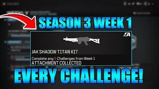How To Complete SEASON 3 WEEK 1 Challenges In MW3