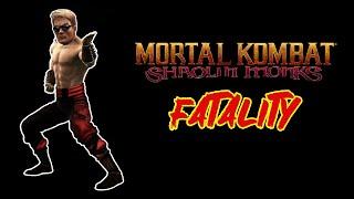 Liu Kang Impersonate Johnny Cage Fatality - Mortal Kombat Shaolin Monks Johnny Cage All Fatalities