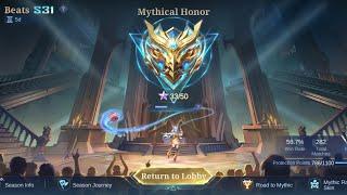 Mythical Honor Matches  Mobile Legends LIVESTREAM