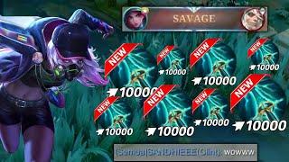 NEW BROKEN ITEM BRING ON SAVAGE  NATALIA  NEW BEST BUILD 2024 - MLBB