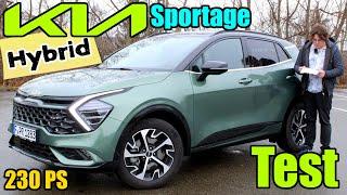 2023 Kia Sportage 1.6 T-GDI Hybrid AWD 230 PS GT-Line HEV - Test Bericht Verbrauch Meinung POV