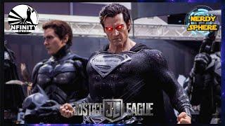 Superman Black Suit 11Scale Bust #InfinityStudio #PenguinToys #Superman #JusticeLeague #HenryCavill