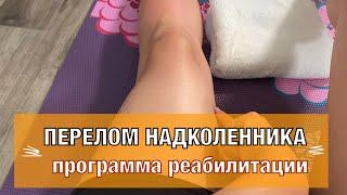 Перелом надколенника Как восстановить четырехглавую. How to readapt quadriceps after surgery Eng