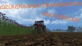 ReddAxe  LS15  Das Jahr bei Virtual Farming #01  Gründünger einarbeiten und drillen + EDX 6000