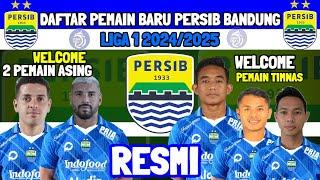 UPDET RESMI ‼️ PEMAIN BARU PERSIB MUSIM 20242025 - KABAR PERSIB - 3 PEMAIN TIMANS MERAPAT + 2 ASING