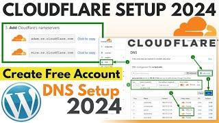 Cloudflare DNS 2024 New Update FAST  How To Setup Cloudflare  Cloudflare Setup