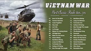 60s 70s Greatest Rock N Roll Vietnam War Music - Top 100 Vietnam War Songs Classic Rock Of 60s 70s