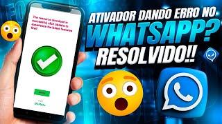 ATIVADOR DANDO ERRO NO WHATS PLUS ULTRA MOD - WHATS GB NA HORA DE LOGAR SEU NÚMERO? RESOLVIDO