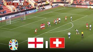 England vs Switzerland  PEN-5-3  Quarter-Final  UEFA Euro Cup 2024  eFootball Pes 21 Gameplay