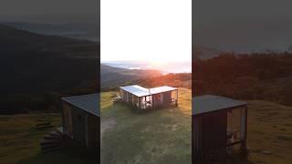 Modern Minimalist Glass Cabin w Hammock 60 Second Airbnb Tour