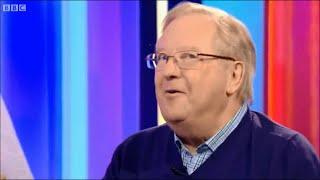 Tim Brooke-Taylor OBE sings one song to the tune of another 2014