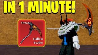 How to get Hallow Scythe & Devils Luck - Blox Fruits