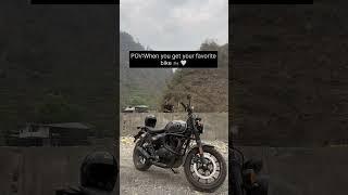 Most viral video in instagram of bike️ #femalerider #tibetanvlogger #itnadekhasong