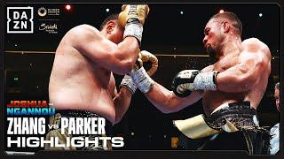 HIGHLIGHTS  Zhilei Zhang vs. Joseph Parker Knockout Chaos