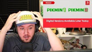 Pikmin 1 & 2 Remaster REACTION YESSSSSS