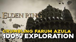 Elden Ring Crumbling Farum Azula 100% Exploration Walkthrough All Items Secrets...