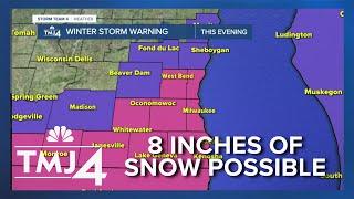 Winter storm continues in Southeast Wisconsin