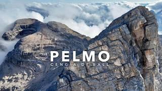 DORMO SULLA CIMA DEL PELMO  VIA NORMALE PER LA CENGIA DI BALL DA MALGA CIAUTA - DOLOMITI 4K