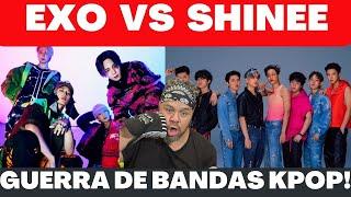 EXO vs SHINEE  GUERRA DE BANDAS  EXIST vs HARD #exo #exist #shinee #hard #kpop